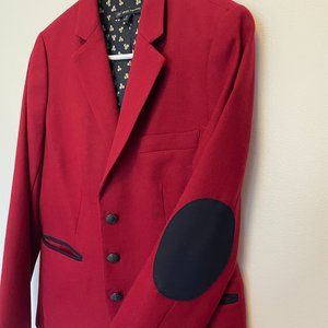 Red blazer by Brooks Brothers